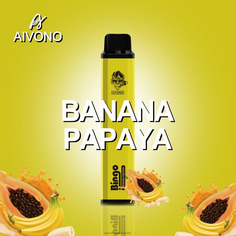 Aivono AIM BINGO 4000 banana papaja - F4042137 Aivono Vape Price