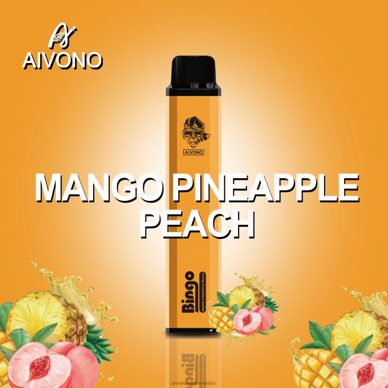 Aivono AIM BINGO 4000 mango ananas breskva - F4042136 Aivono Vape Hrvatska