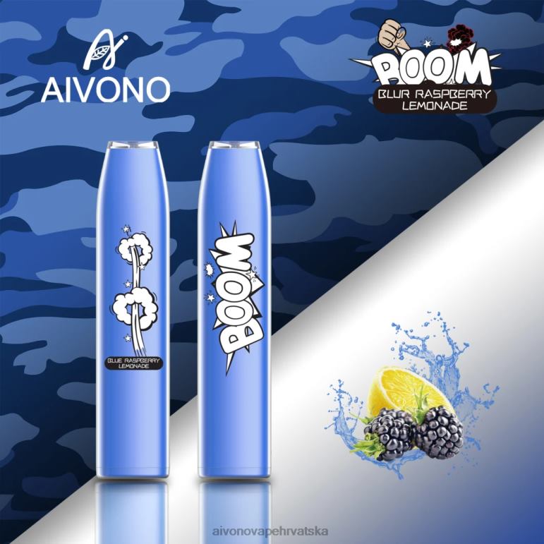 Aivono AIM BOOM 600 limunada od plavih malina - F4042355 Aivono Vape Review
