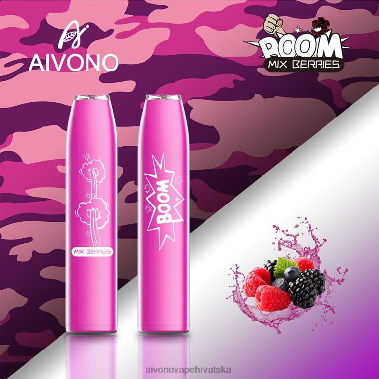 Aivono AIM BOOM 600 miješano bobičasto voće - F4042361 Aivono Vape Price