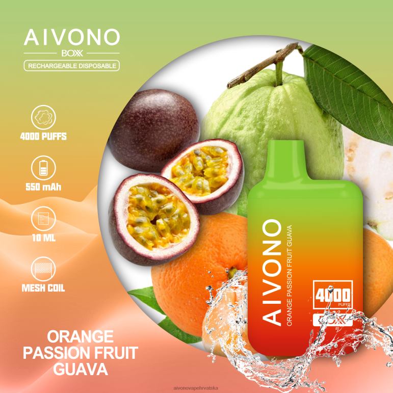 narančasta passionfruit guava