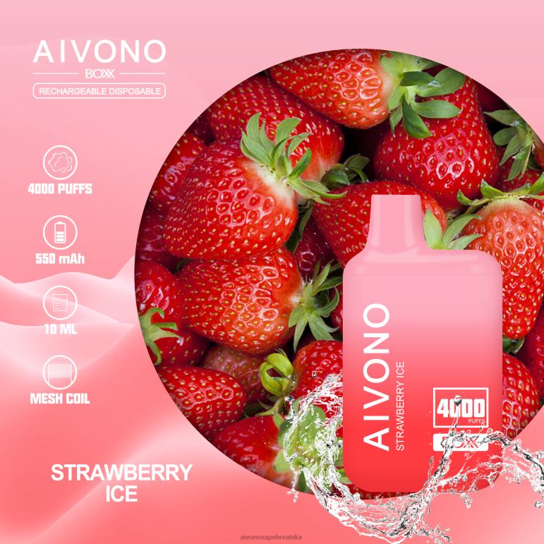 Aivono AIM BOXX 4000 led od jagoda - F4042226 Aivono Vape