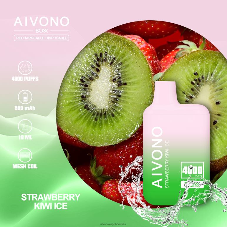 Aivono AIM BOXX 4000 led od kivija od jagoda - F4042229 Aivono Vape Price