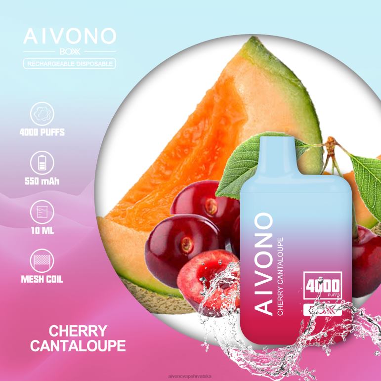 Aivono AIM BOXX 4000 višnja dinja - F4042223 Aivono Vape Review