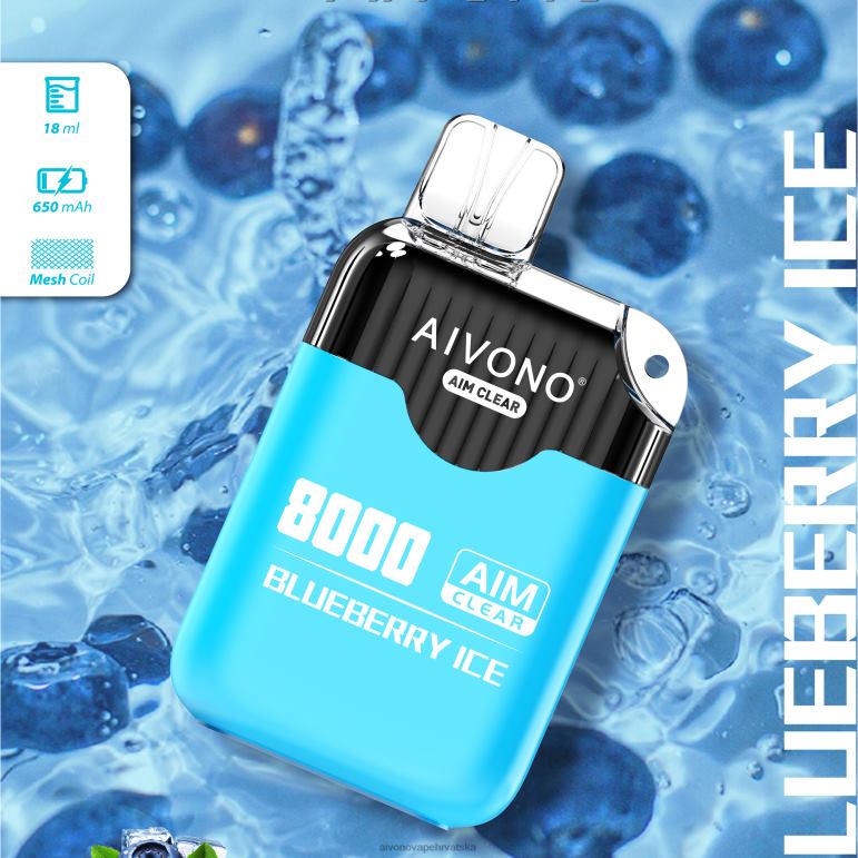 Aivono AIM CLEAR 8000 led od borovnice - F4042206 Aivono Vape