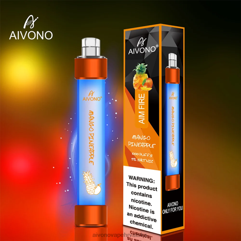 Aivono AIM FIRE 1000 mango ananas - F4042331 Aivono Vape Review