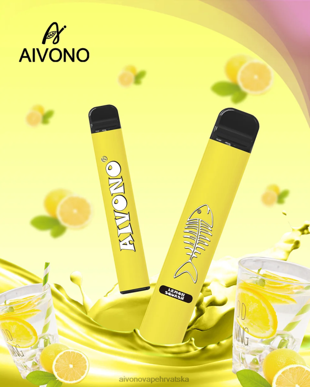 Aivono AIM FISHBONE 600 lemon squad - F4042287 Aivono Vape Review