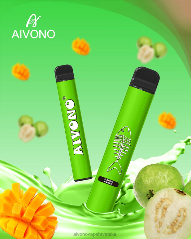 Aivono AIM FISHBONE 600 mango guava - F4042283 Aivono Vape Review
