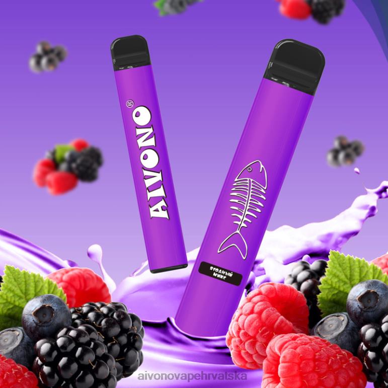 Aivono AIM FISHBONE 600 miješano bobičasto voće - F4042285 Aivono Vape Price