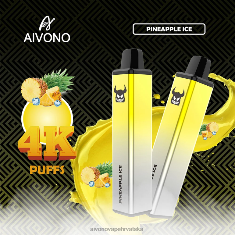 Aivono AIM FREAK 4000 led od ananasa - F4042255 Aivono Vape Review