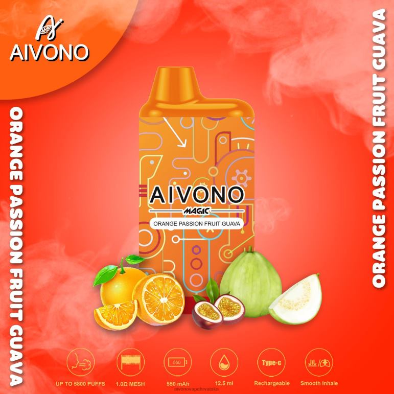 narančasta marakuje guava