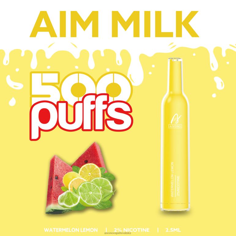 Aivono AIM MILK 500 lubenica limun - F4042270 Aivono Vape