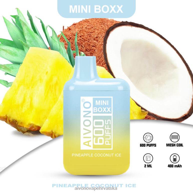 Aivono AIM MINI BOXX 600 ananas kokosov led - F4042238 Aivono Vape