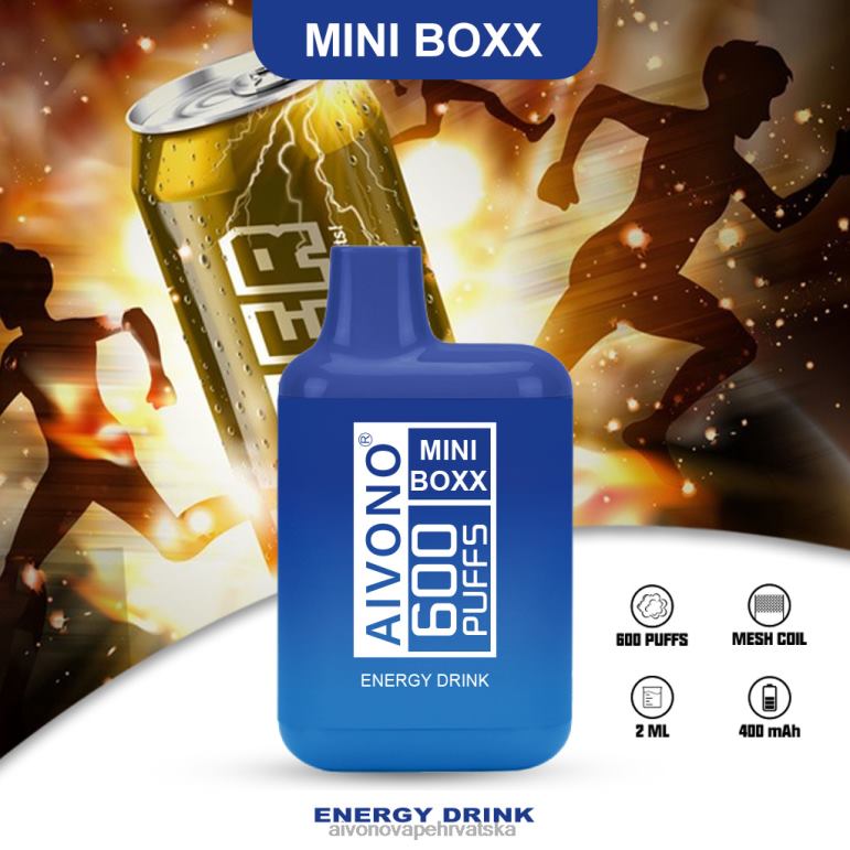 Aivono AIM MINI BOXX 600 energetsko piće - F4042237 Aivono Vape Price