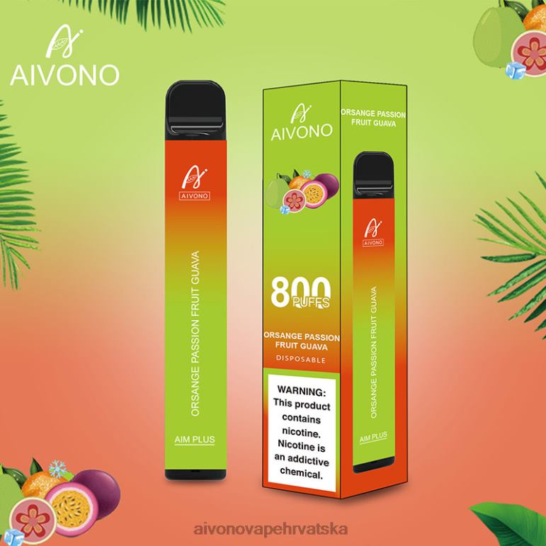 narančasta marakuje guava