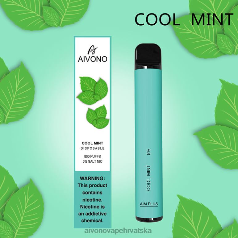 Aivono AIM PLUS 800 hladna menta - F4042177 Aivono Vape Price