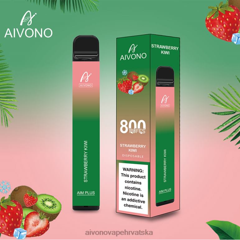 Aivono AIM PLUS 800 jagoda kivi - F4042194 Aivono Vape