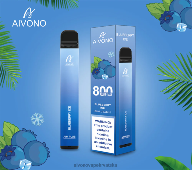 Aivono AIM PLUS 800 led od borovnice - F4042175 Aivono Vape Review