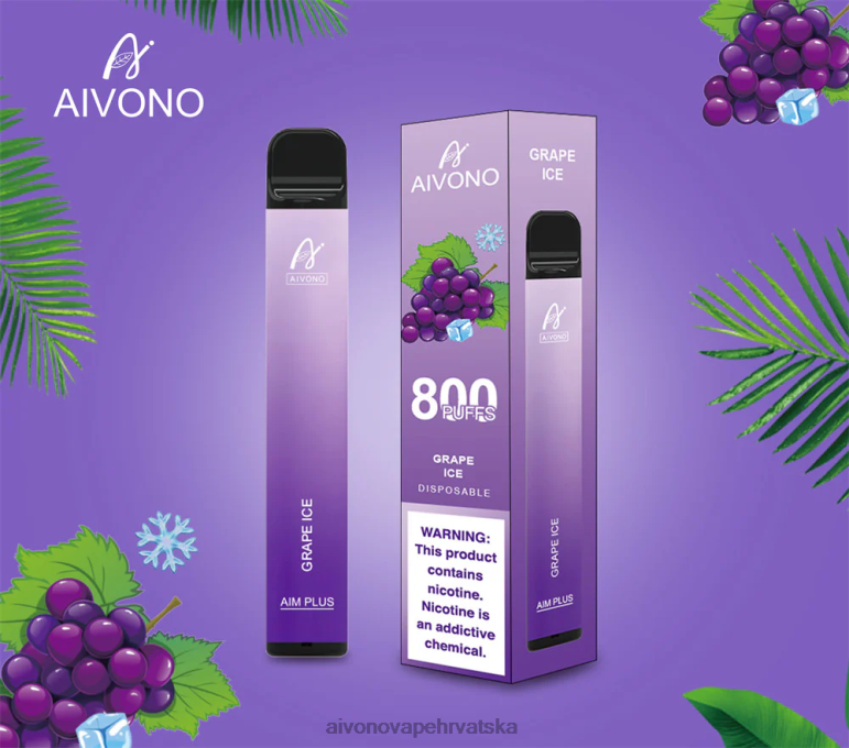 Aivono AIM PLUS 800 led od grožđa - F4042179 Aivono Vape Review