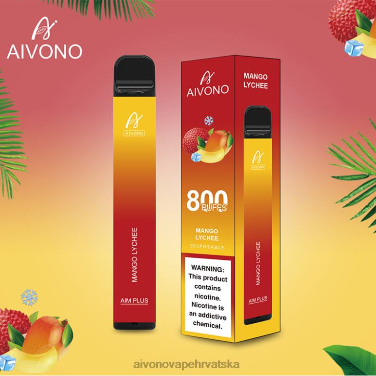 Aivono AIM PLUS 800 mango liči - F4042185 Aivono Vape Price