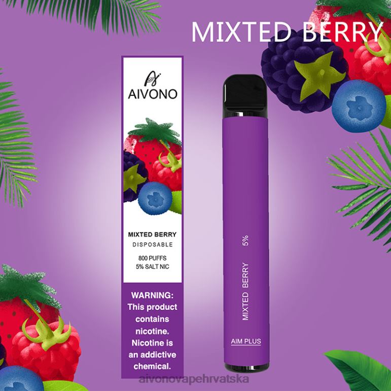 Aivono AIM PLUS 800 miješano bobičasto voće - F4042188 Aivono Vape Hrvatska