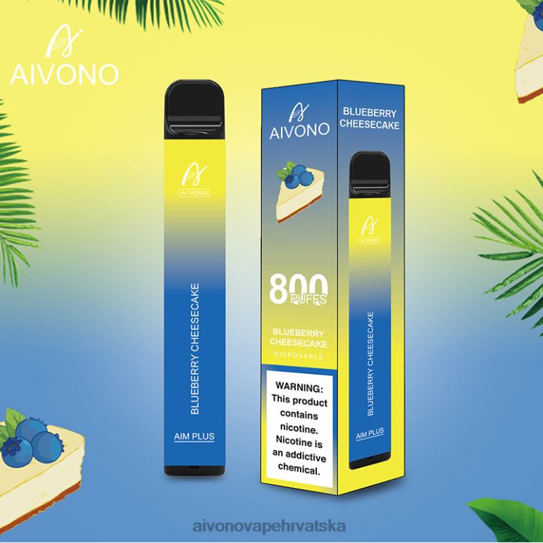 Aivono AIM PLUS 800 torta od sira od borovnica - F4042174 Aivono Vape