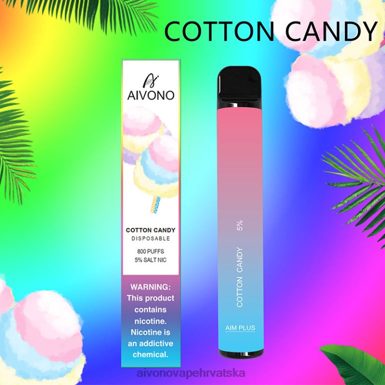 Aivono AIM PLUS 800 šećerna vuna - F4042178 Aivono Vape