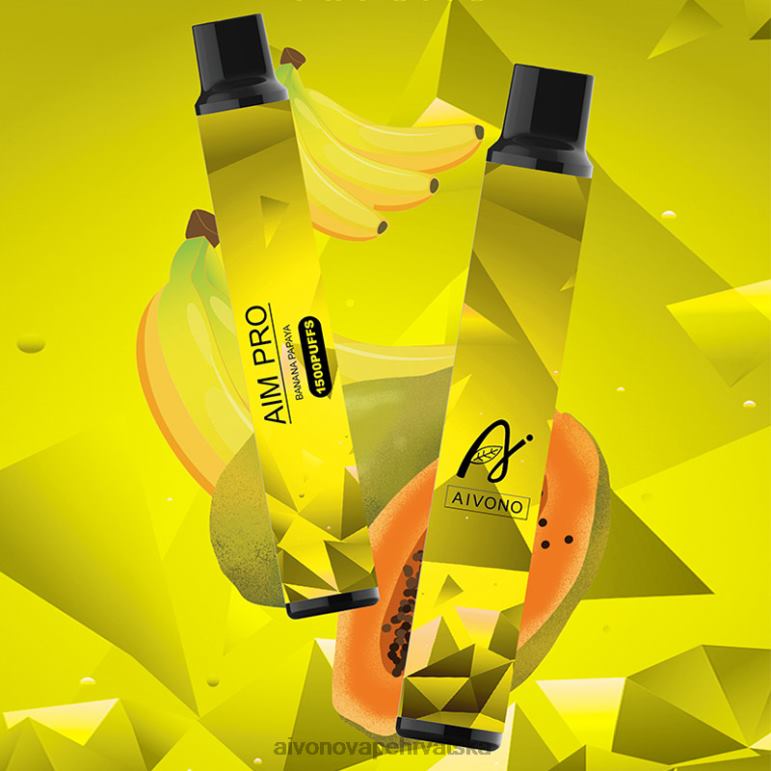 Aivono AIM PRO 1500 banana papaja - F4042169 Aivono Vape Price