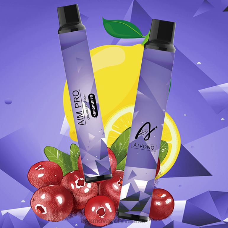 Aivono AIM PRO 1500 brusnica limun - F4042168 Aivono Vape Hrvatska