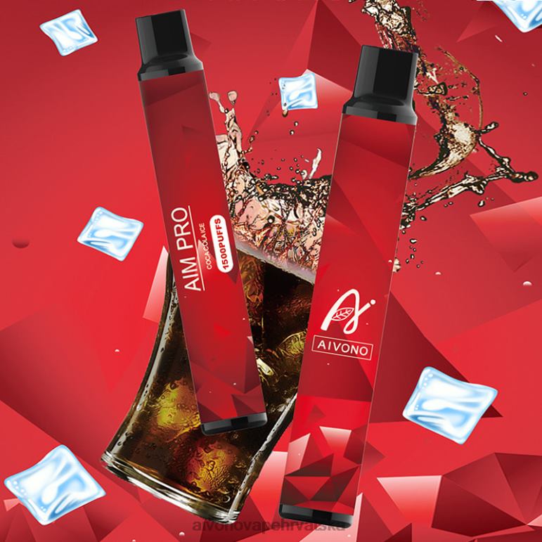 Aivono AIM PRO 1500 coca cola led - F4042167 Aivono Vape Review