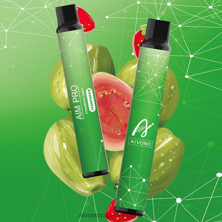 Aivono AIM PRO 1500 jagoda guava - F4042164 Aivono Vape Hrvatska