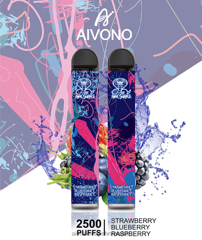Aivono AIM SNAKE 2500 jagoda borovnica malina - F4042318 Aivono Vape