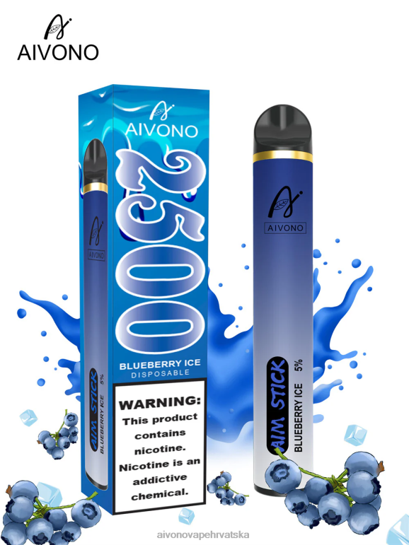 Aivono AIM STICK 2500 led od borovnice - F4042152 Aivono Vape Hrvatska