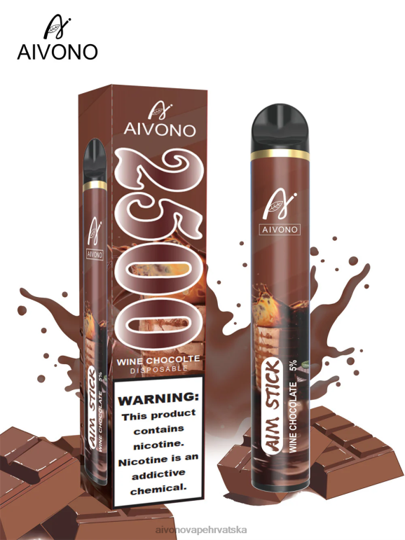 Aivono AIM STICK 2500 vinska čokolada - F4042156 Aivono Vape Hrvatska