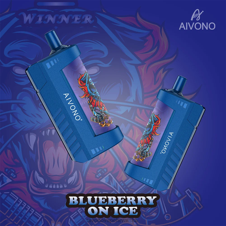 Aivono AIM WINNER 5000 borovnica na ledu - F4042123 Aivono Vape Review