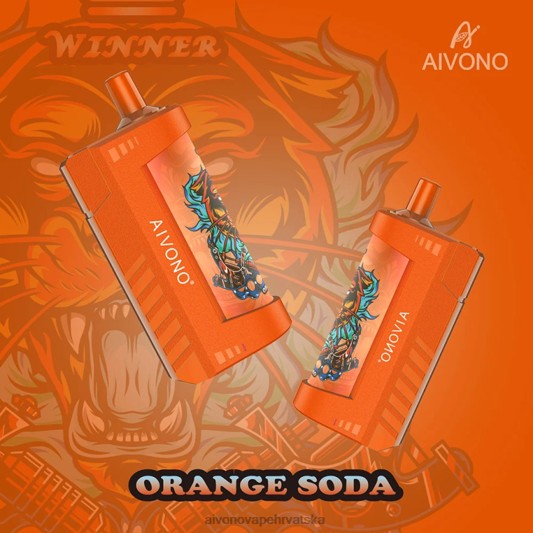 Aivono AIM WINNER 5000 narančasta soda - F4042128 Aivono Vape Hrvatska