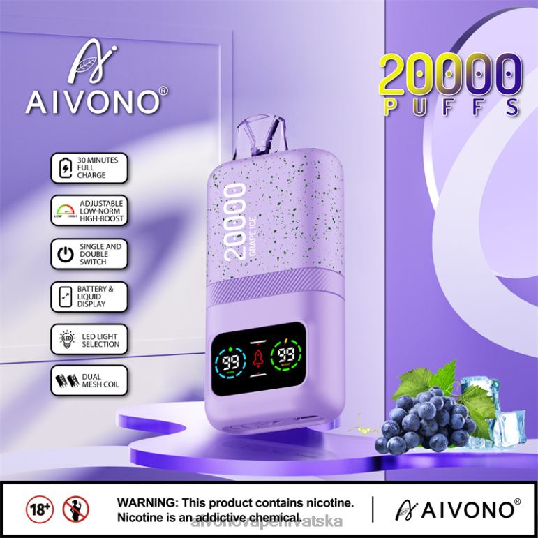 Aivono AIM magic 20000 led od grožđa - F404286 Aivono Vape