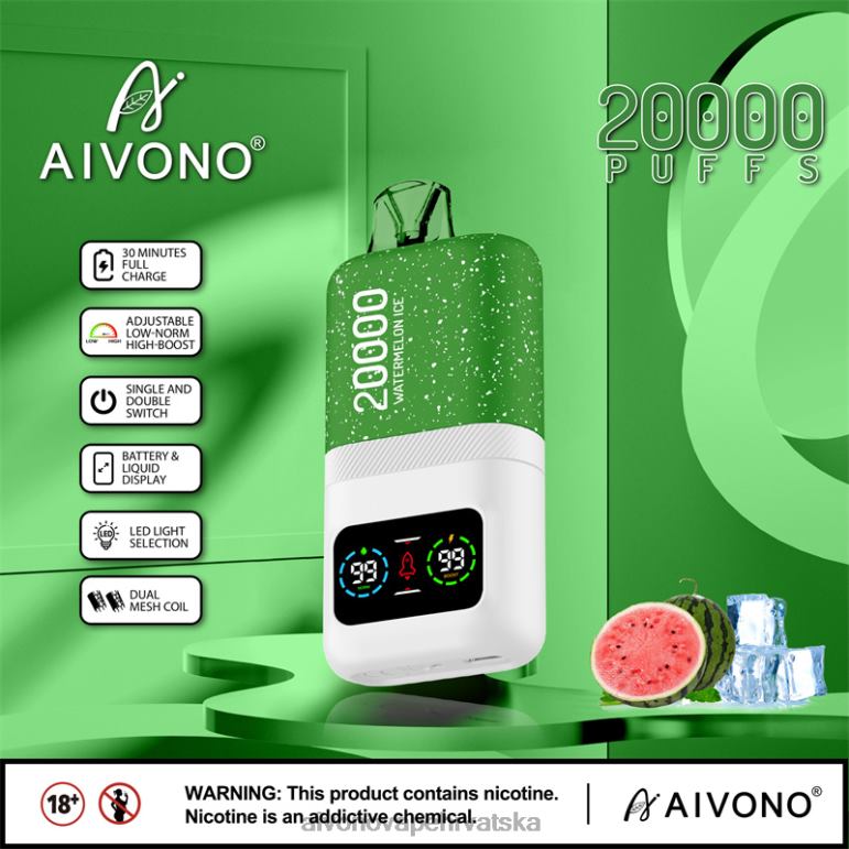 Aivono AIM magic 20000 led od lubenice - F404275 Aivono Vape Review