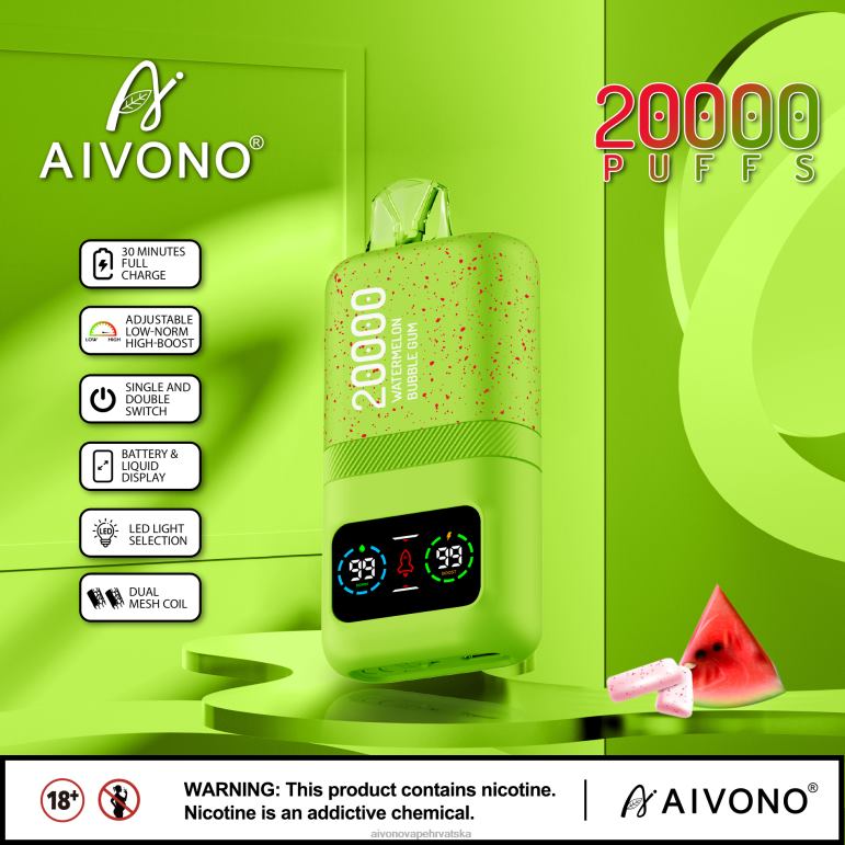 Aivono AIM magic 20000 žvakaća guma od lubenice - F404282 Aivono Vape