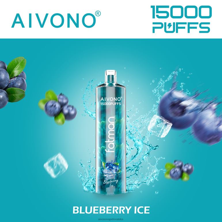 Aivono FATMAN 15000 led od borovnice - F404214 Aivono Vape