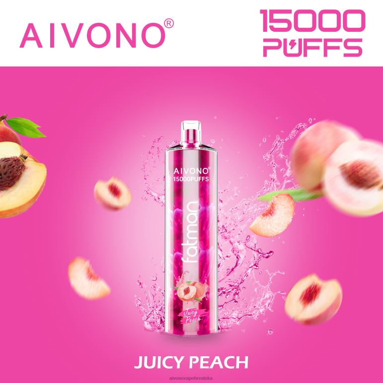 Aivono FATMAN 15000 sočna breskva - F404217 Aivono Vape Price