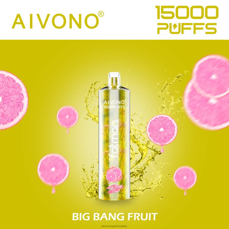 Aivono FATMAN 15000 voće velikog praska - F404216 Aivono Vape Hrvatska