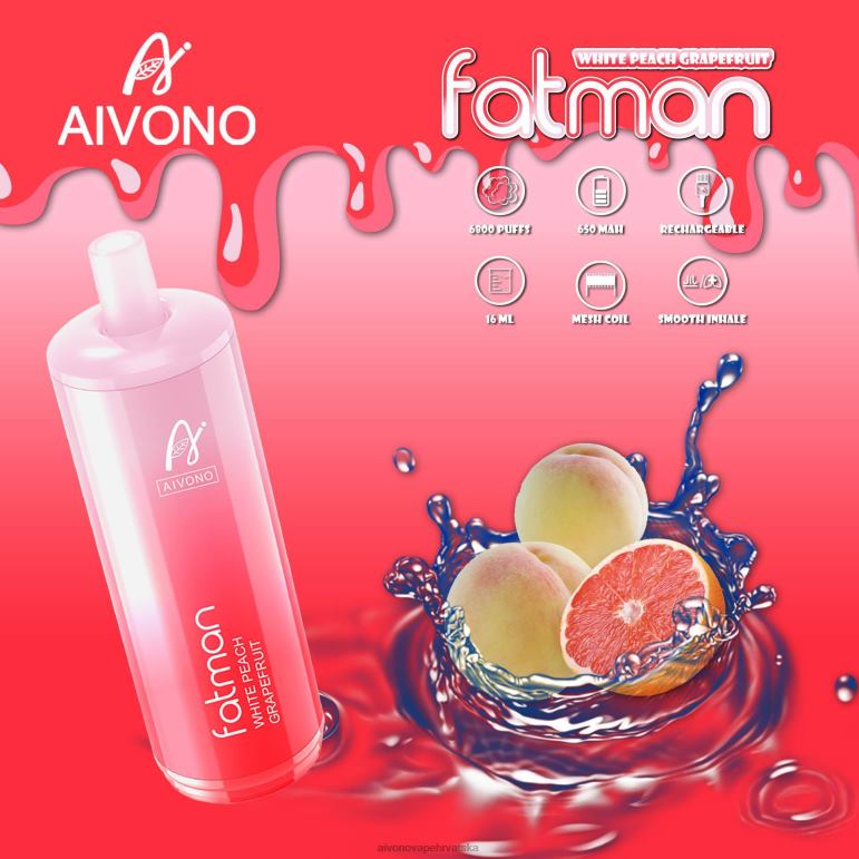 Aivono FATMAN 6800 grejp - F404225 Aivono Vape Price