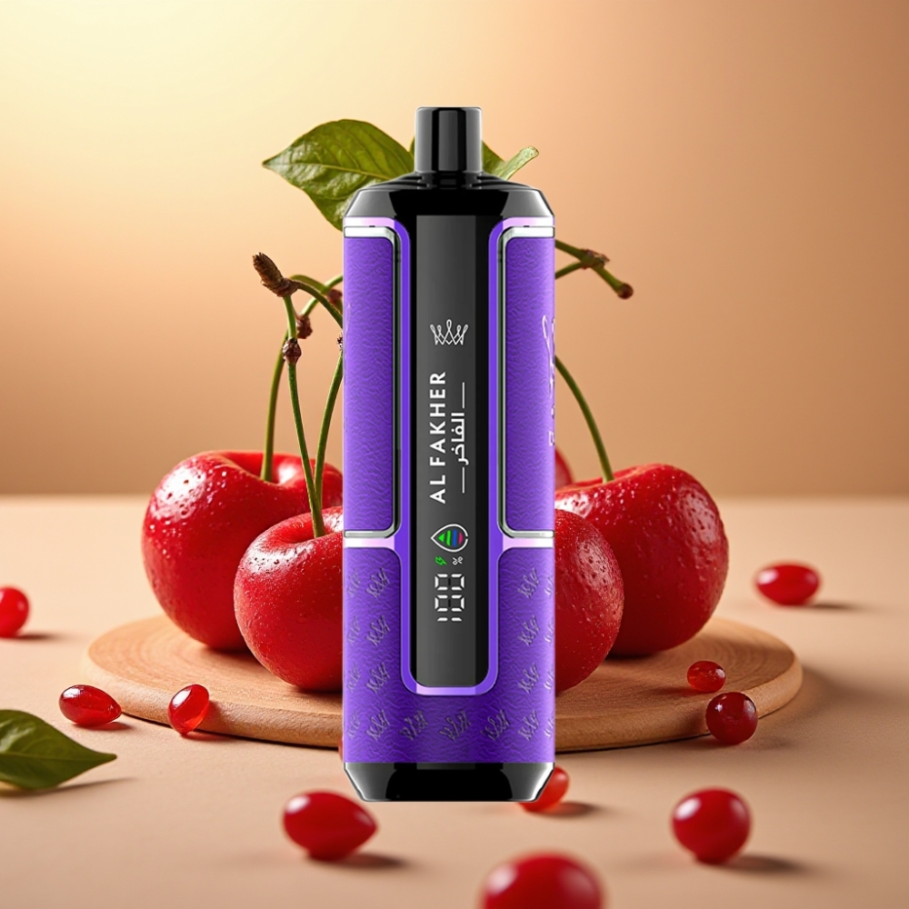 Al Fakher Crown Bar 15K Hypermax Jednokratna Vape Cherry Fiesta 22ml 600mAh Type-C