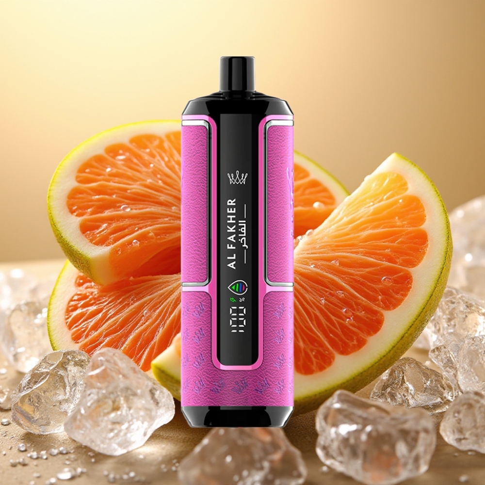 Al Fakher Crown Bar 15K Hypermax Jednokratna Vape DTL 22ml 6mg Leden Plamen