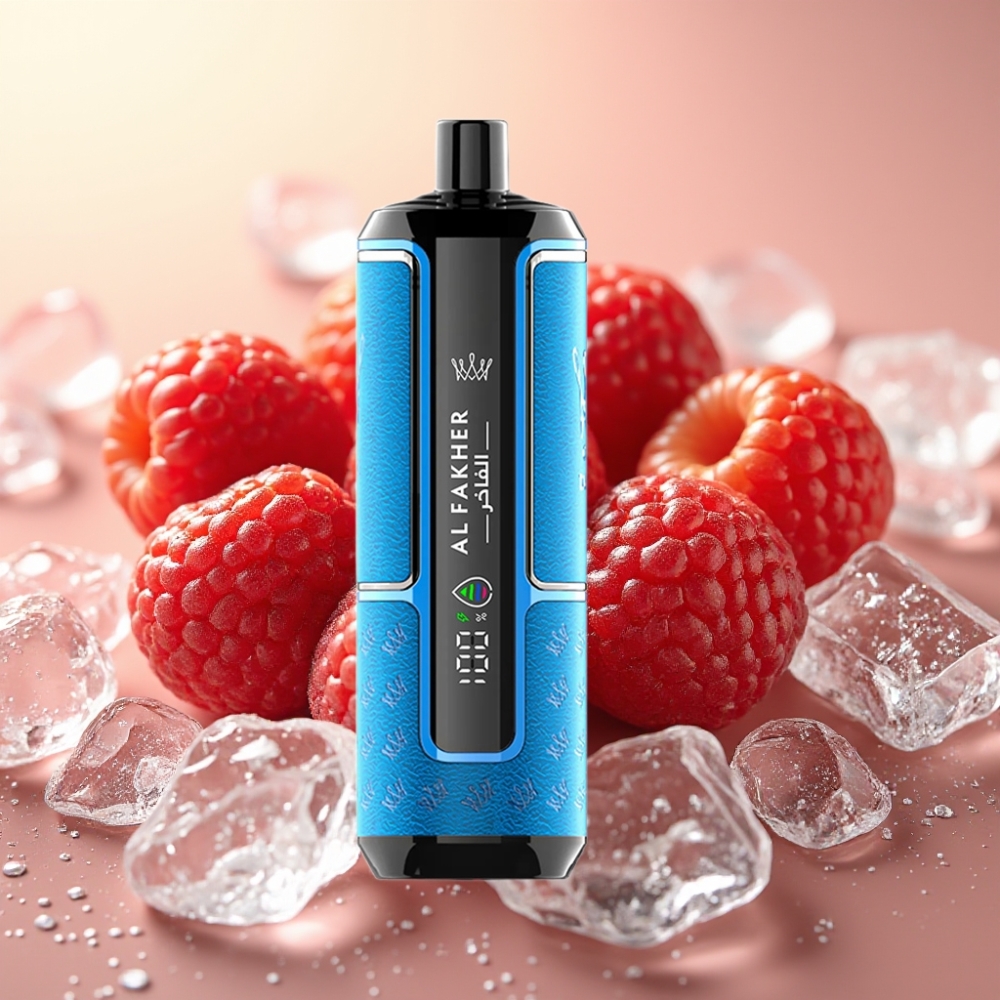 Al Fakher Crown Bar 15K Hypermax Jednokratna Vape Kit 22ml 600mAh Type-C Jagoda Led