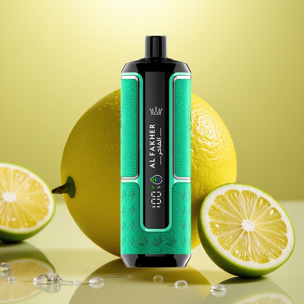 Al Fakher Crown Bar 15K Hypermax Limeta Limun 22ml 600mAh Type-C DTL 6mg/ml
