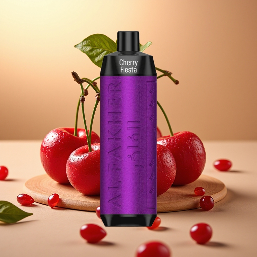 Al Fakher Crown Bar 8000 Cristal Jednokratna Vape Trešnja Fiesta 600mAh 18ml 5mg 06ohm