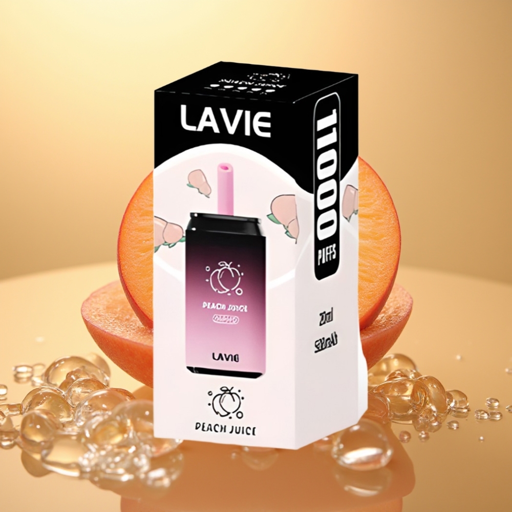 LAVIE Aurora 11000 Pufova 22ML Breskva Sok 650mAh Type C