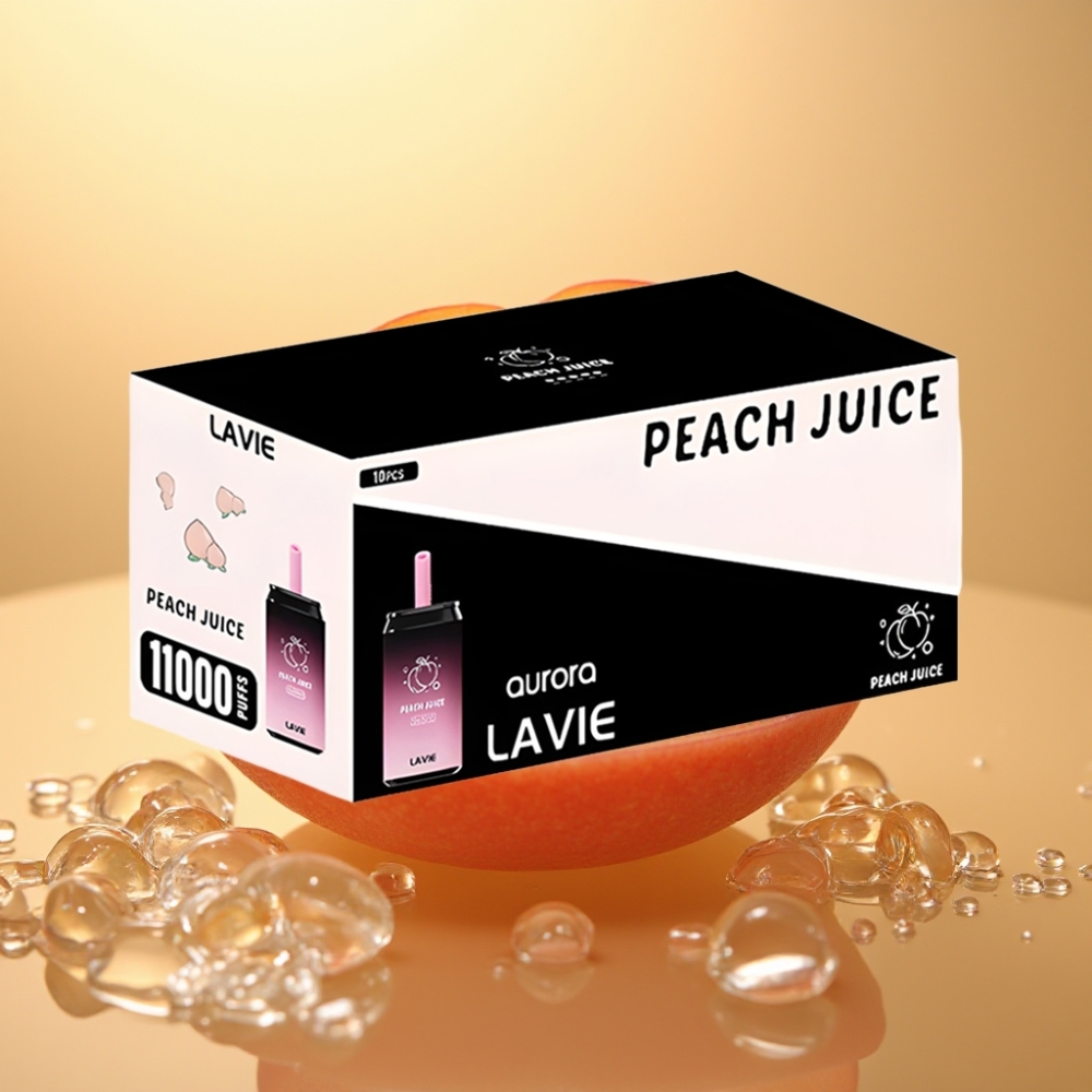 LAVIE Aurora 11000 Pufova 22ML Breskva Sok 650mAh Type C